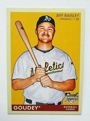 JEFF BAISLEY 2009 Upper Deck Goudey #146 NM OAKLAND  A'S - Image 1 of 2