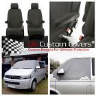 VW TRANSPORTER T5/T5.1 CARAVELLE 2003-2015 FRONT SEAT COVERS FROST WRAP 190 104