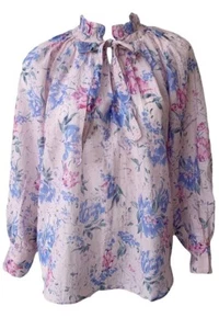 LOVE SHACK AUSGEFALLENES WEIDENTOP FLÜSTERNDER FLIEDER XS NEU MIT ETIKETT - Bild 1 von 12