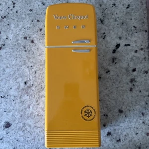 New Veuve Clicquot METAL Smeg Fridge Chiller Gift Box Holiday Tin. Box Only. - Picture 1 of 5