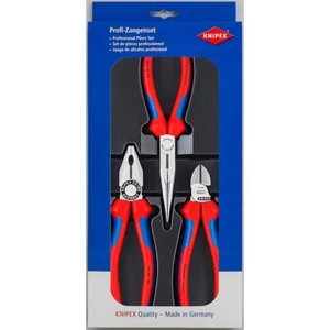 KNIPEX Plier Sets Long Nose Cutter Diagonal-Comfort Grip Durable Steel 3-Piece - Picture 1 of 5