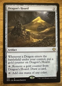 Barajas de Comandante Starter Magic The Gathering, Dragon's Hoard - Imagen 1 de 1