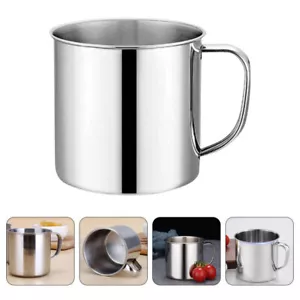 Taza de agua de acero inoxidable taza de camping portátil para beber taza de agua potable 。 - Imagen 1 de 11