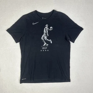 Nike Lebron James T Shirt Men's Size L Black MVP Lakers LA Stars Tee Dri Fit - Bild 1 von 13
