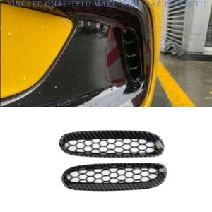 Luz antiniebla delantera de fibra de carbono moldura de párpados para Honda HR-V HRV 2023-2025 - Imagen 1 de 7