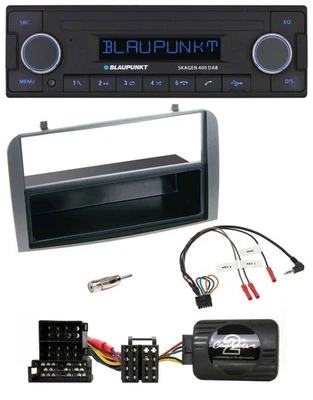 Blaupunkt DAB USB Bluetooth Lenkrad Autoradio für Alfa 147 GT anthrazit Ablage - Bild 1 von 4