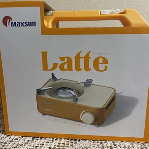Max Sun Max Latte Mini Kocher Brenner Tragbar Camping Busta Gasbrenner - Mandarine - Bild 1 von 6