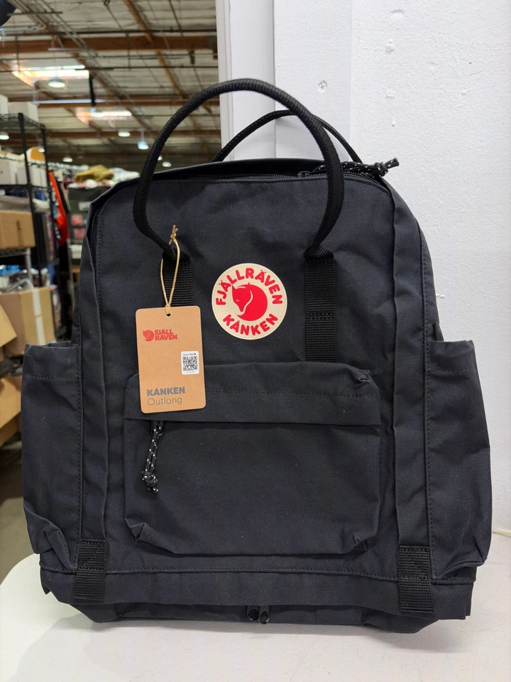 Zaino lungo Fjallraven Kanken nero - 23200251 - Immagine 1 di 4