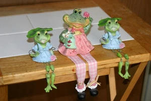 Frosch Figuren 3er Set - Bild 1 von 2