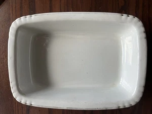 Ironstone China Casserole Dish Bishop & Stonier England 9" rectangle - Picture 1 of 9