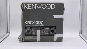 Kenwood KRC-1007 AM/FM Cassette Receiver Radio Vintage Brand New - Foto 1 di 10