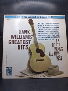 Hank Williams' Greatest Hits Vinyl LP - 1968 - MGM Records SE3918 - VG+/VG+ - Imagen 1 de 7