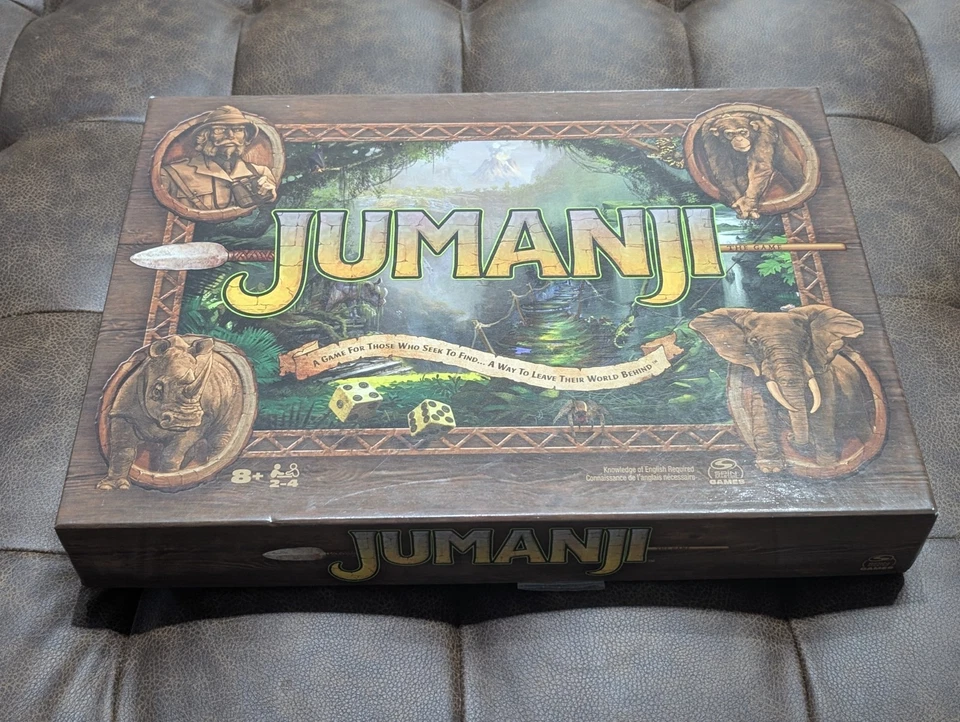 Jumanji, Board Game 2022 Spin Master Games COMPLETE - Image 1 of 4