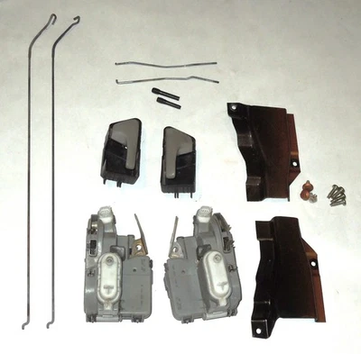 93 94 95 96 97 98 99 VW Jetta Golf MK3 OEM R&L cerradura de puerta delantera eléctrica con actuador Foto 1 de 4
