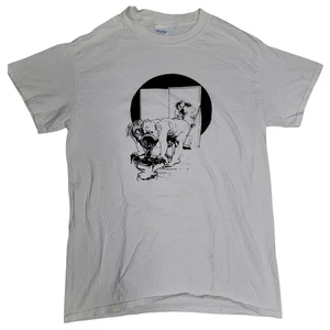 Fear & Loathing Las Vegas T-Shirt Men’s Small White Hunter S Thompson Graphic T - Imagen 1 de 4