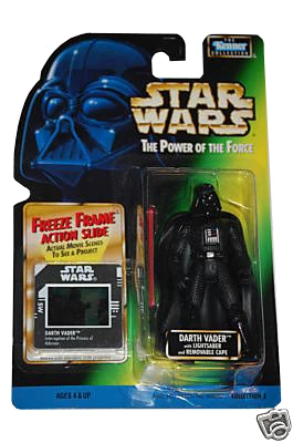 Kenner Star Wars Power of the Force Freeze Frame Darth Vader Action Figure