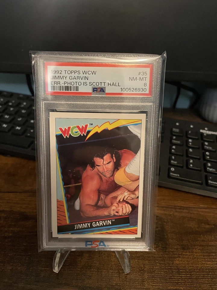 1992 Topps WCW U.K. - #35 Jimmy Garvin - Image 1 of 1