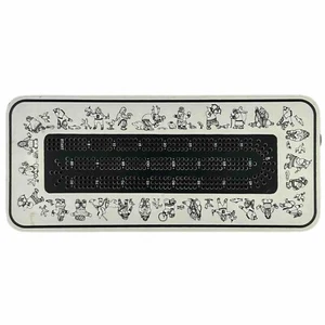Cribbage Board Nordwest Indianer Inuit Thema Boma Kanada 3 Spieler 9 Heringe - Bild 1 von 5