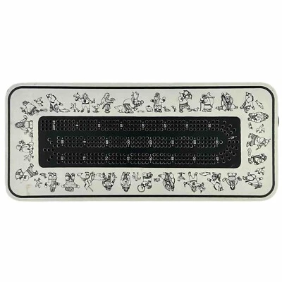 Cribbage Board Northwest Native American Inuit theme Boma Canada 3 Player 9 Pegs - Image 1 of 4