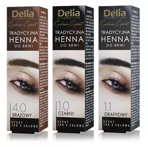 DELIA TRADITIONAL EYEBROW HENNA POWDER - Picture 1 of 5