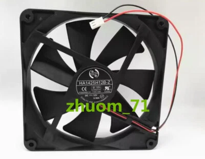 1PC GP 14025 HA1425H12B-Z DC12V 0.50A 14CM 140*25MM cooling fan - Image 1 of 3