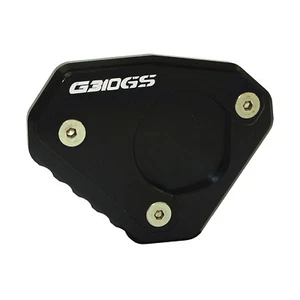 Kickstand Side Stand Extension Enlarger Base Pad Black For 2017-2019 BMW G310GS - Picture 1 of 6
