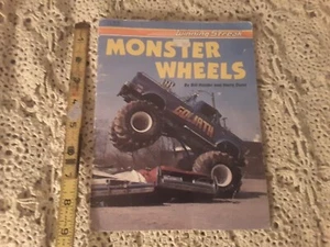 Vintage 1987 Monster Wheels By Holder And Dunn Big Trucks Softcover - Picture 1 of 4