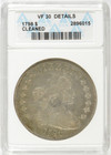 New Listing1798 Draped Bust Silver Dollar $1 Anacs Vf 30 Details Cleaned 2896015