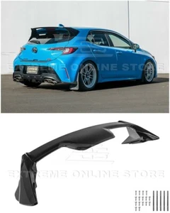 For 19-Up Toyota GR Corolla Hatch | CE Style GLOSS BLACK Rear Roof Wing Spoiler - Picture 1 of 21