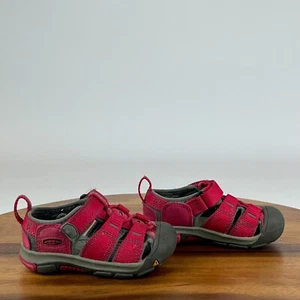 Little Kids Keen Newport H2 Pink Waterproof Outdoor Shoes Sandals Size 5 C GUC - Picture 1 of 8