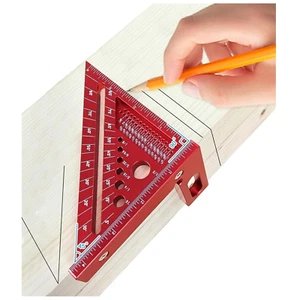 Multi Angle Measuring Ruler, Slide Combination Square Ruler, Carpenter Square To - Picture 1 of 8