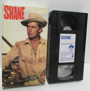 Shane Videotape VHS Western 1988 Alan Ladd, Jean Arthur - Imagen 1 de 2