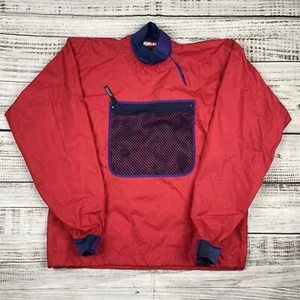 VTG 00s Patagonia Sailing Kayak Canoe Smock Windbreaker Jacket M Pink Nylon - Picture 1 of 14