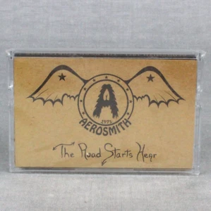 Aerosmith THE ROAD STARTS HEAR Cassette RSD Black Friday 2021 Brand New SEALED - Picture 1 of 7