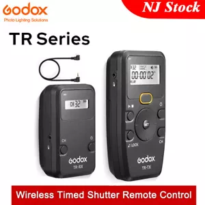 US Godox TR Series TX RX fotocamera wireless timer telecomando otturatore rilasci - Foto 1 di 20