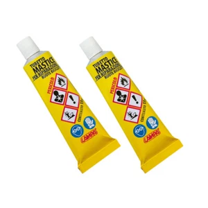 N.2 tubetti di mastice per kit riparazione gomma pneumatici tubeless - Picture 1 of 3