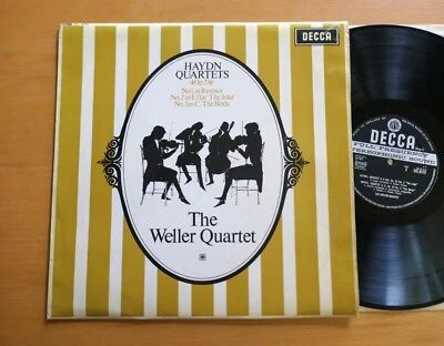 SXL 6182 ED1 Haydn Quartets Op. 33 Nos. 1-3 Weller Quartet EX Decca 1st WBg - Image 1 of 4