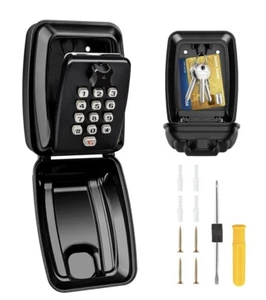 Key Safe Wall Mounted Police Approved Key Lock Box Outdoor Large Key Lock Box - Picture 1 of 8