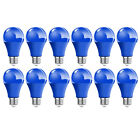 12 Pack E27 Cap Led Bulb Smd 2835 5w Blue Non-dimmable Spotlight Bulbs For Stage
