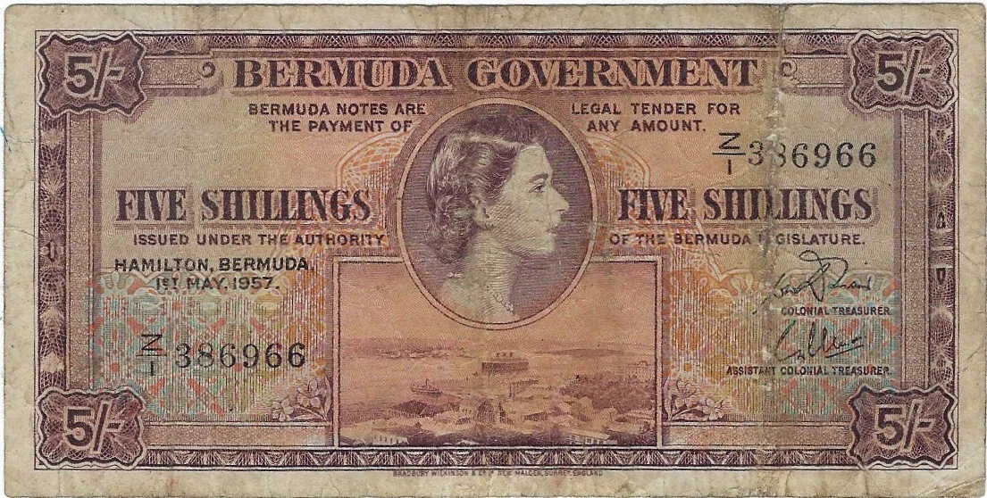 1957 Bermudian Paper Money for sale | eBay