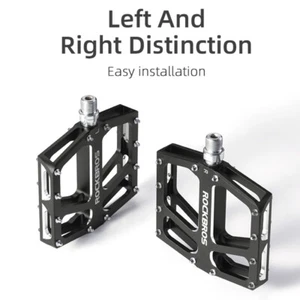 RockBros MTB Road Bike Pedal Sealed Bearing Aluminum Pedals Non-slip - Picture 1 of 6