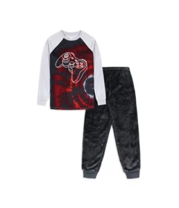 Toddler Boys Long Sleeve Shirt & Pant Pajama Set Wonder Nation 2 Piece Size 4-5 - Picture 1 of 3