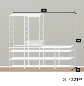 Ikea JONAXEL Aufbewahrungssystem - Bild 1 von 5