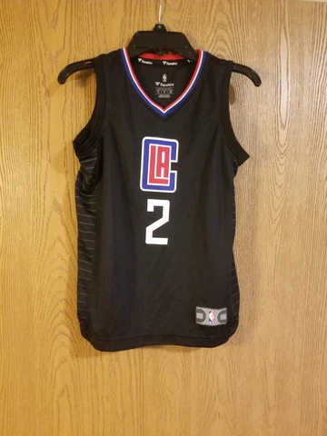 Fanatics Kawhi Leonard #2 Los Angeles Clippers Jersey Youth Small EUC Cover