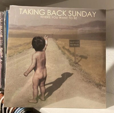 /500 Taking Back Sunday - Where You Want To Be - FOG Colored Vinyl *SEALED, RARE - Image 1 of 4