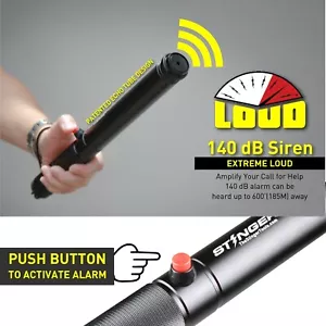 Alarma personal Stinger Loud+: sirena de alarma de pánico de seguridad, interruptor de ventana de coche - Imagen 1 de 11