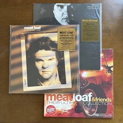 MEAT LOAF Midnight at Lost and Found BLIND BEFORE I STOP numbered ltd ed + BONUS - Image 1 of 4