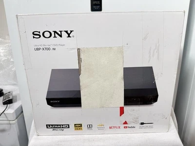 Sony UBP X700 M 4K Ultra HD Blu-ray DVD Player Home Theater Streaming with HDMI - Image 1 of 4