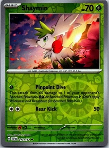 Shaymin 013/162 - SV05: Temporal Forces Reverse Holo - Picture 1 of 2