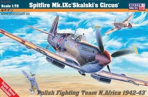 Mistercraft 1:72 Spitfire Mk.IX Skalski's Circus Bausatz - Bild 1 von 1